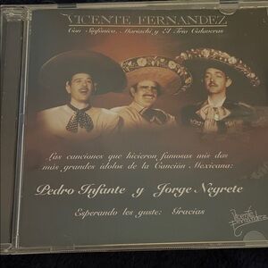 Tesoros Del Trio Los Panchos - Vicente Fernandez 
CD -